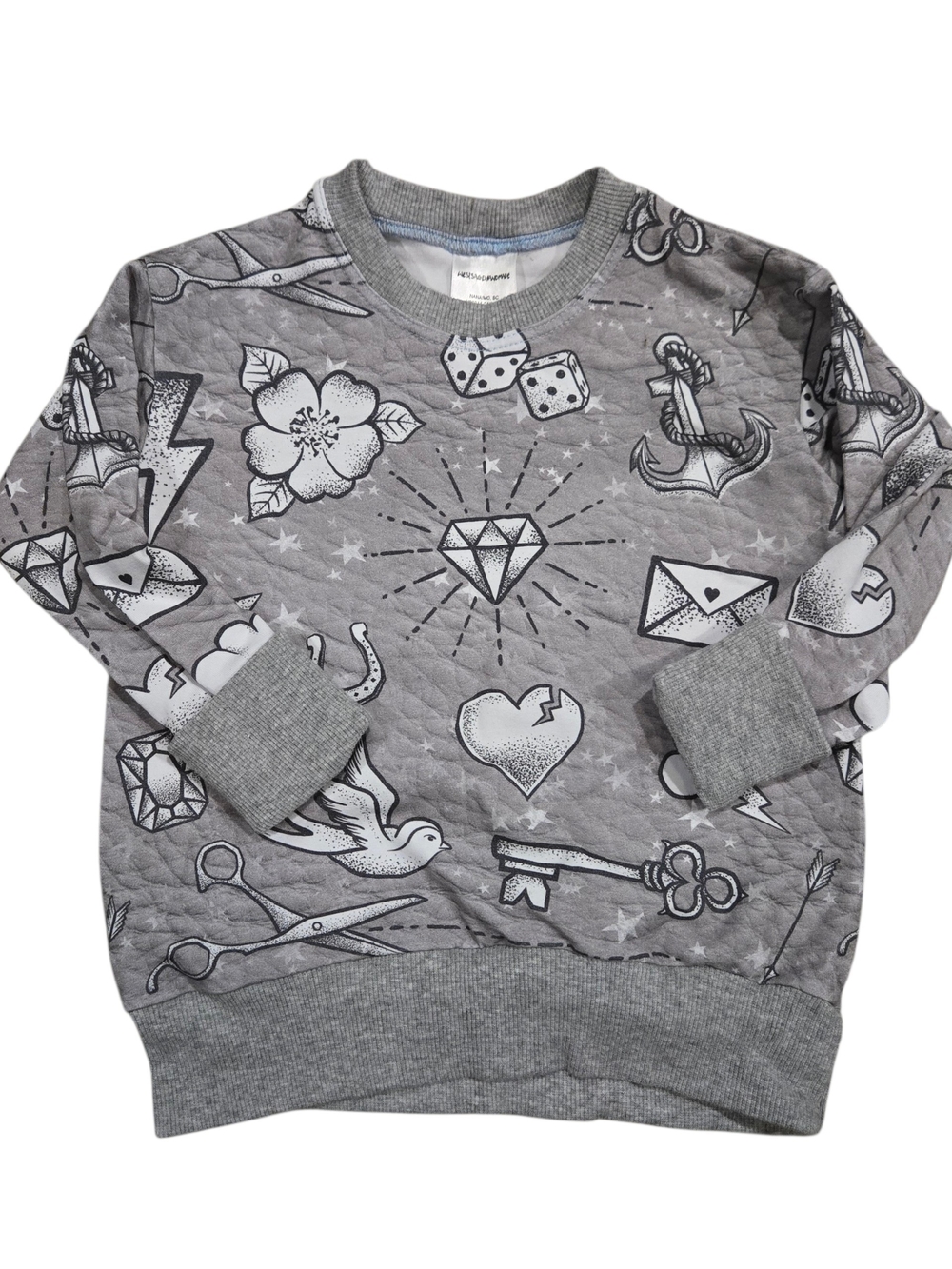 Kids' Handmade French Terry Grow With Me Sweatshirt